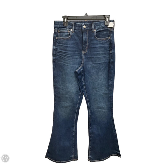 Jeans Flared By American Eagle In Blue Denim, Size: 10