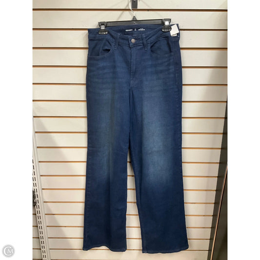 Jeans Wide Leg By Old Navy In Blue Denim, Size: 10
