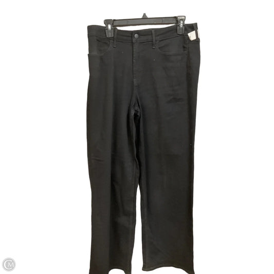 Jeans Wide Leg By Old Navy In Black Denim, Size: 10