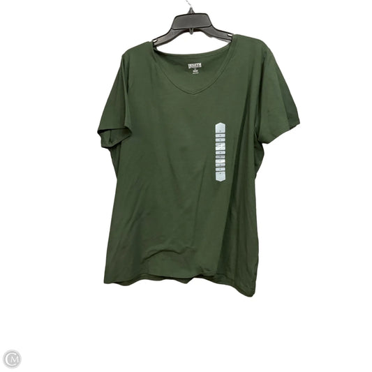 Top Short Sleeve Basic By Duluth Trading In Green, Size: 3x