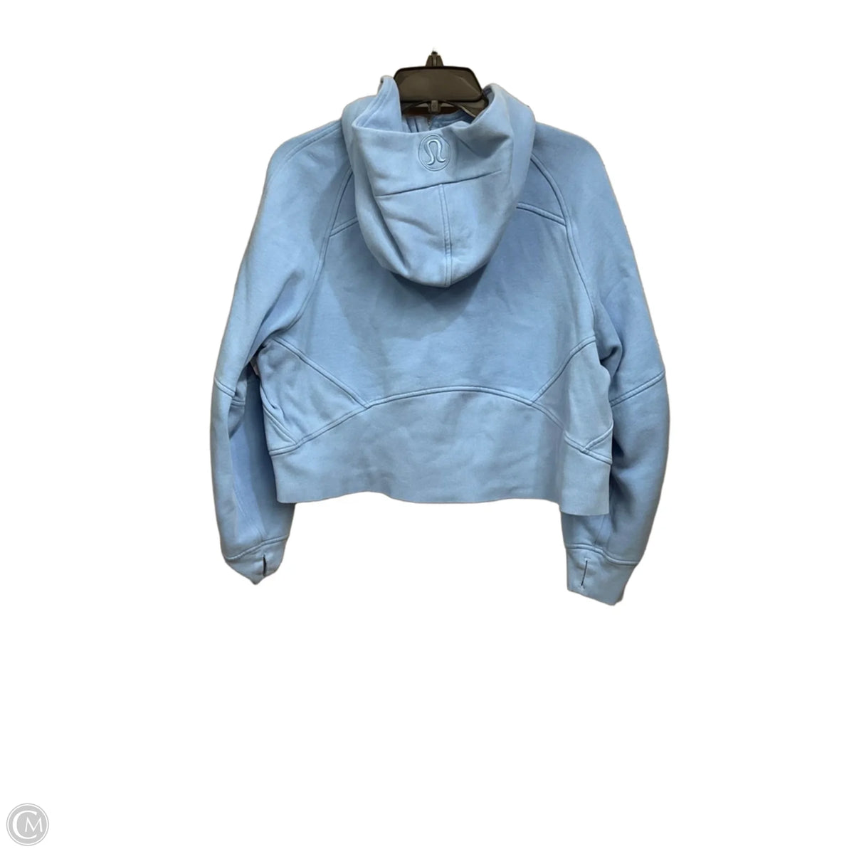 Athletic Jacket By Lululemon In Blue, Size: M
