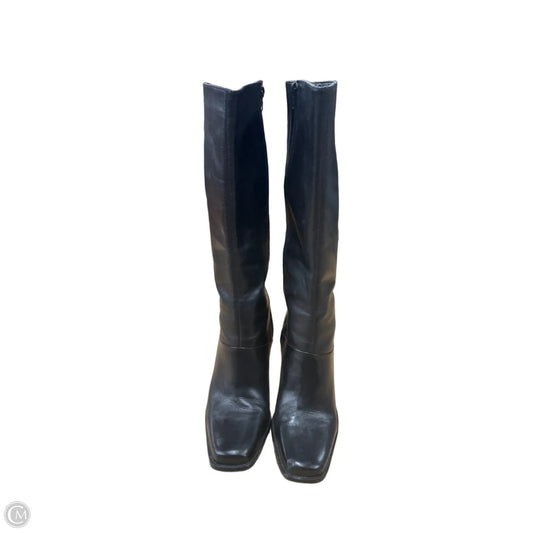 Boots Knee Heels By White Mountain In Black, Size: 9