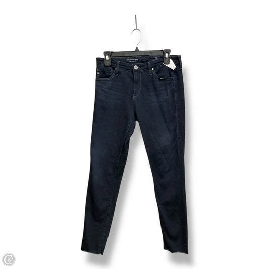 Jeans Skinny By Adriano Goldschmied In Blue Denim, Size: 6