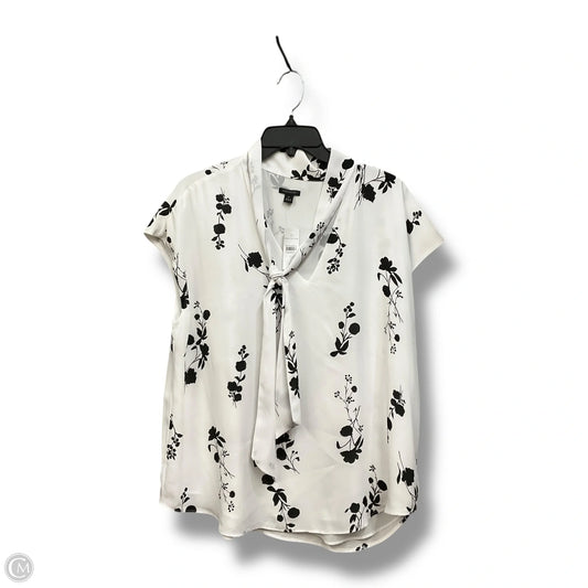 Blouse Sleeveless By Ann Taylor In Floral Print, Size: Xl