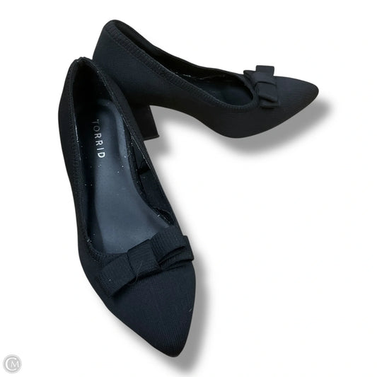 Shoes Heels Block By Torrid In Black, Size: 8