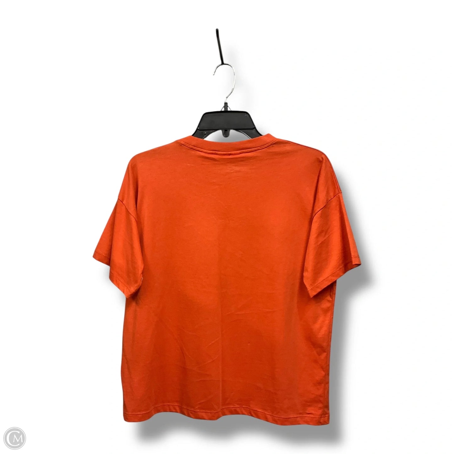 Top Short Sleeve Basic By Christian Siriano In Orange, Size: S