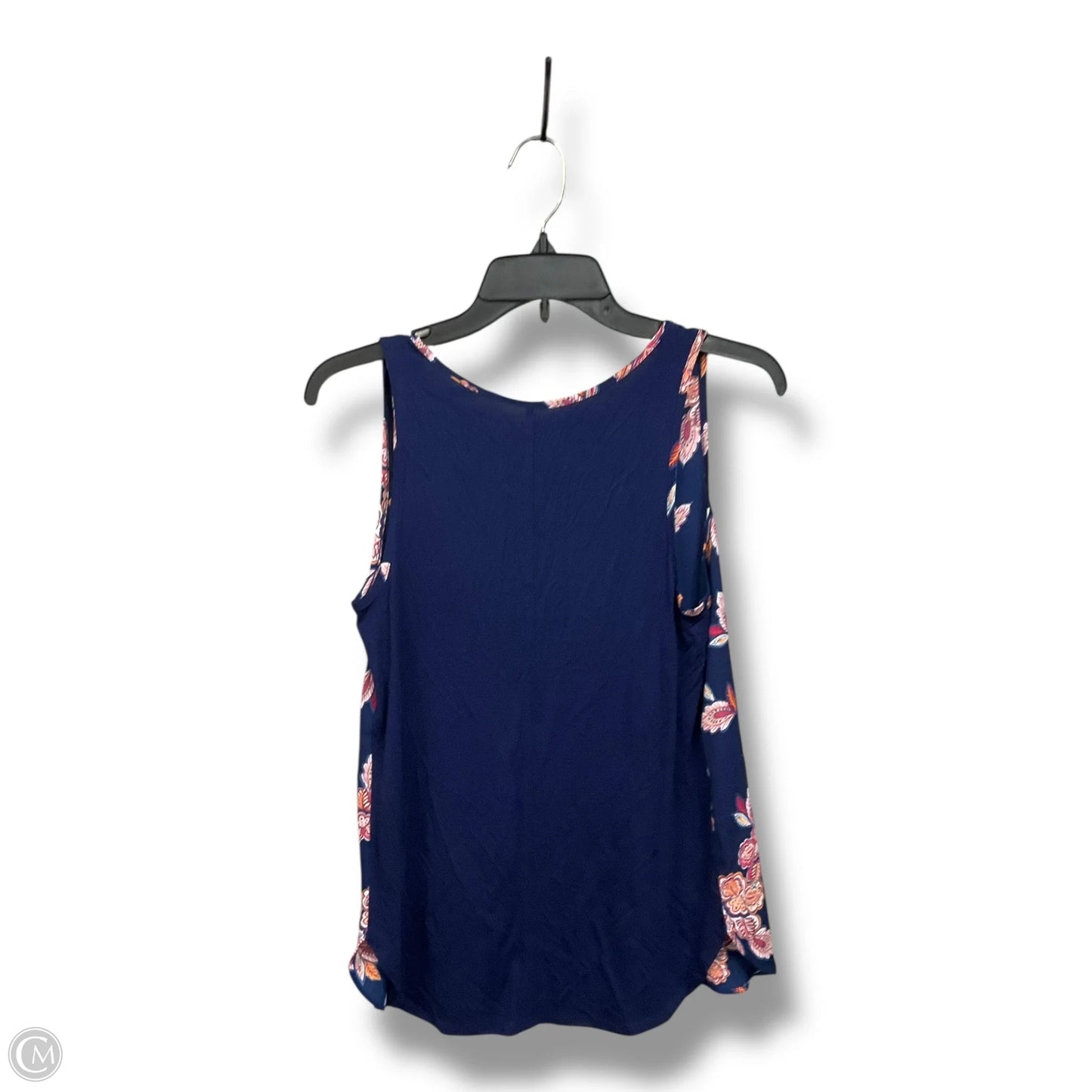 Top Sleeveless By Loft In Floral Print, Size: Xs