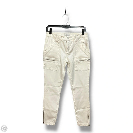 Jeans Skinny By Joie In White, Size: 6