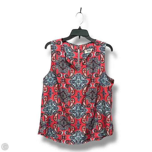 Top Sleeveless By Clothes Mentor In Multi-colored, Size: Xl