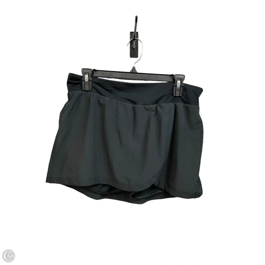 Athletic Skort By Under Armour In Black, Size: L