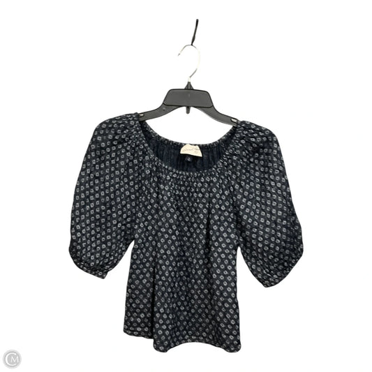 Top Short Sleeve By Universal Thread In Blue, Size: Xs