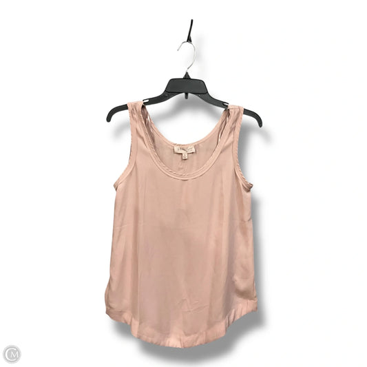 Blouse Sleeveless By Philosophy In Pink, Size: S