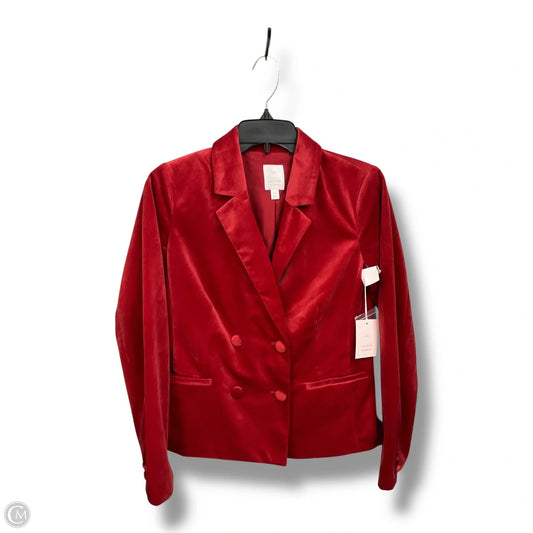 Blazer By Lc Lauren Conrad In Red, Size: Xs