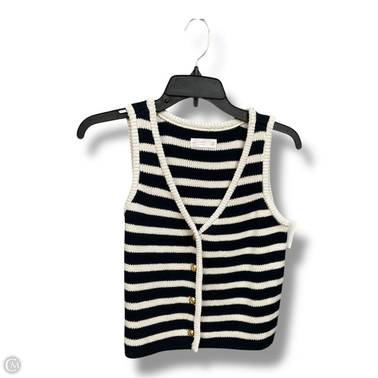 Top Sleeveless By Lc Lauren Conrad In Striped Pattern, Size: Xs