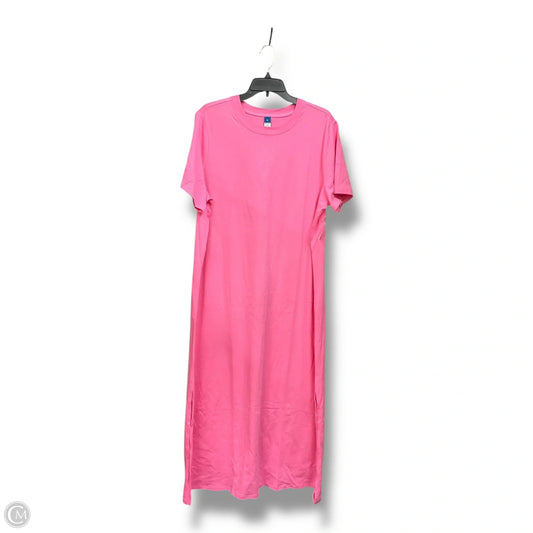 Dress Casual Maxi By Old Navy In Pink, Size: Xl
