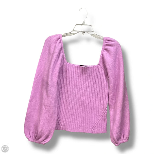 Sweater By Halogen In Purple, Size: Xs