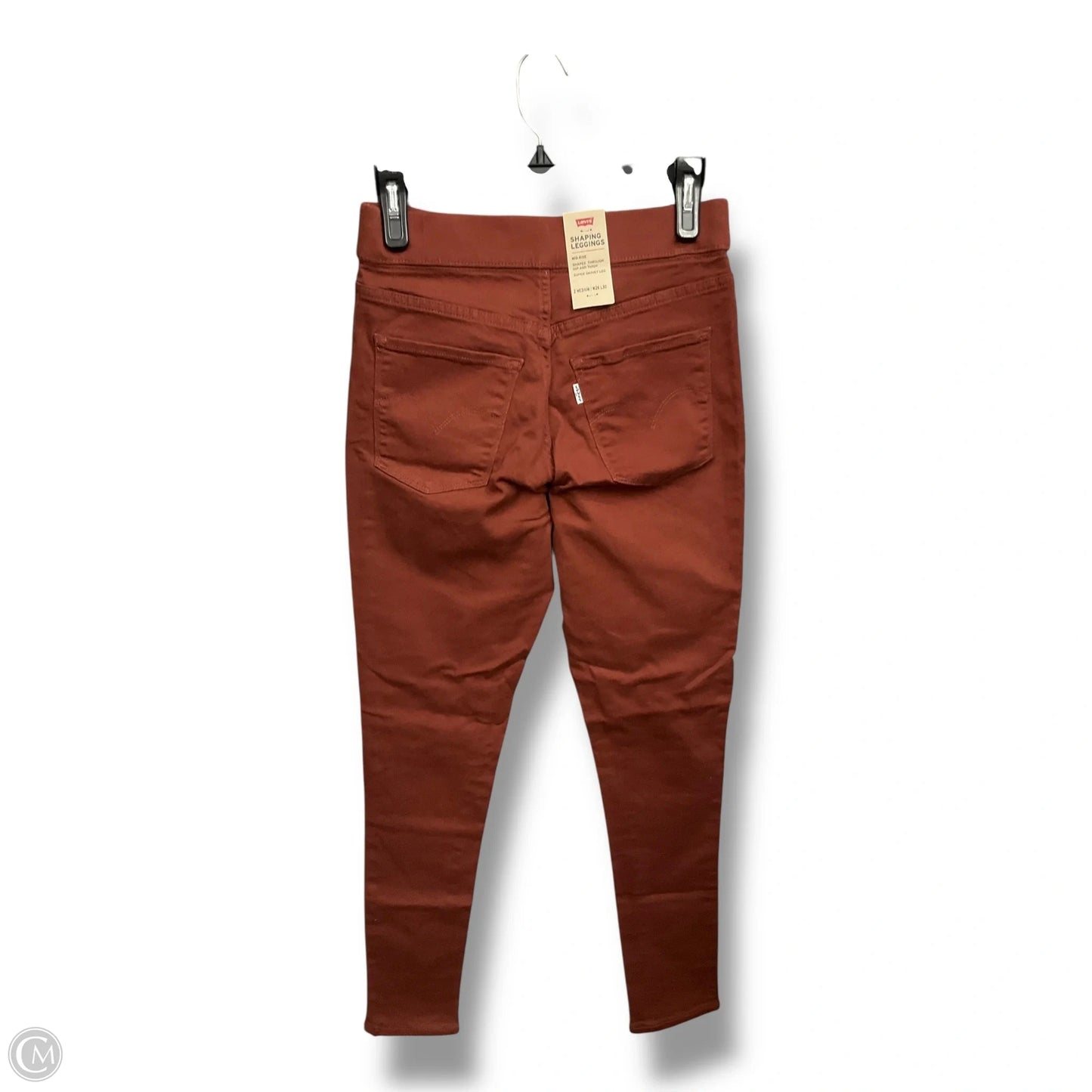 Jeans Jeggings By Levis In Brown, Size: 2