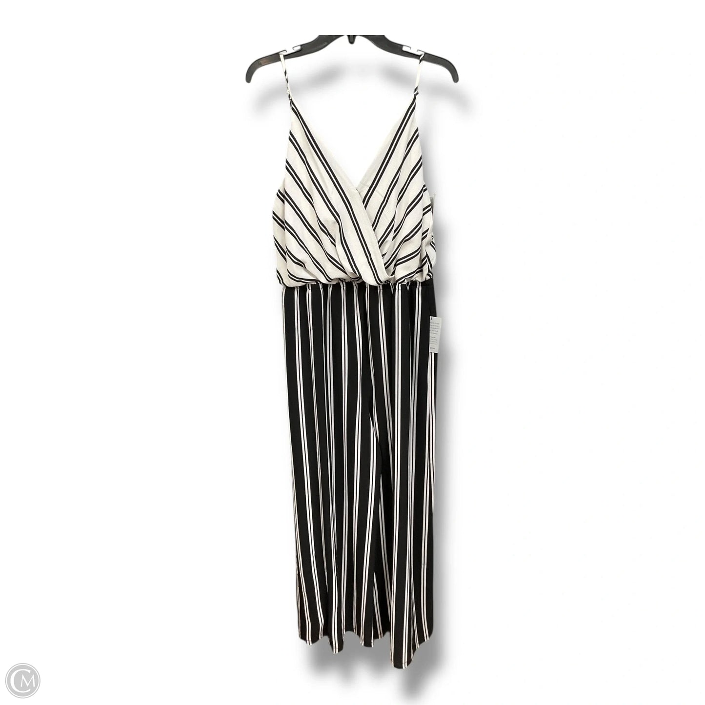 Jumpsuit By Chelsea 28 In Striped Pattern, Size: L