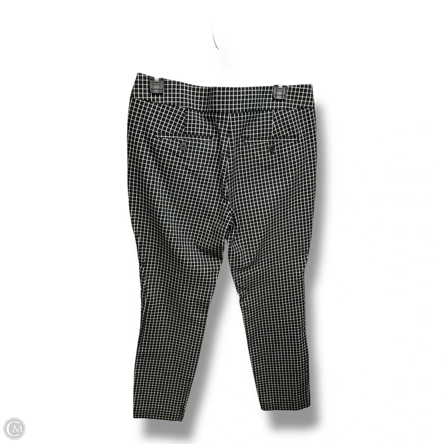 Pants Dress By Loft In Plaid Pattern, Size: 8