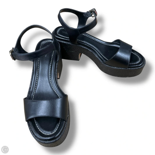 Sandals Heels Block By Nordstrom In Black, Size: 9.5