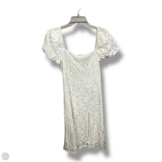 Dress Casual Short By Mi Ami In White, Size: S