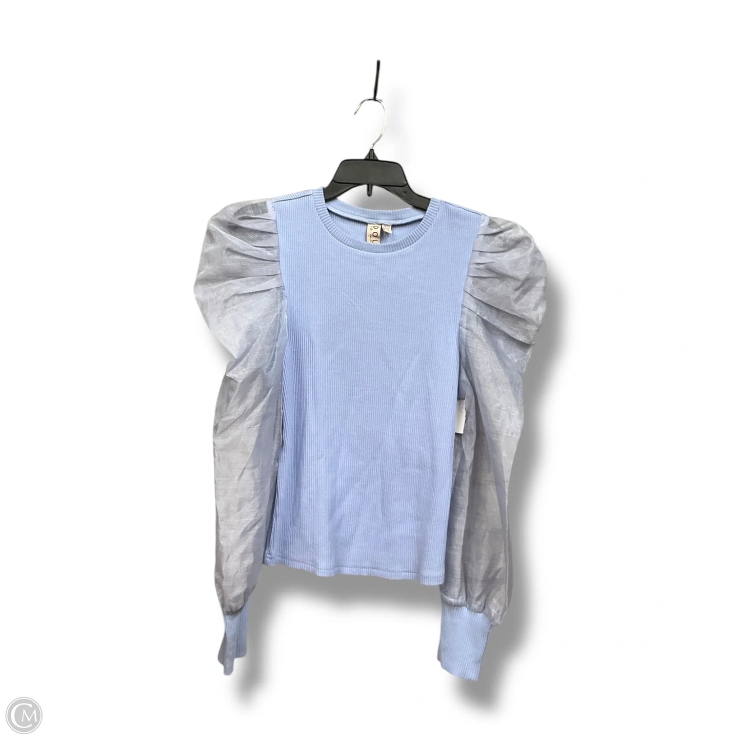 Top Long Sleeve By Dolan Left Coast In Blue, Size: M
