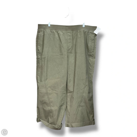 Pants Cargo & Utility By Chicos In Green, Size: Xl