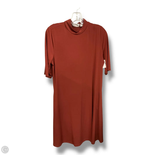 Dress Casual Short By Susan Graver In Red, Size: M