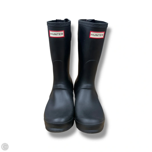 Boots Rain By Hunter In Black, Size: 8