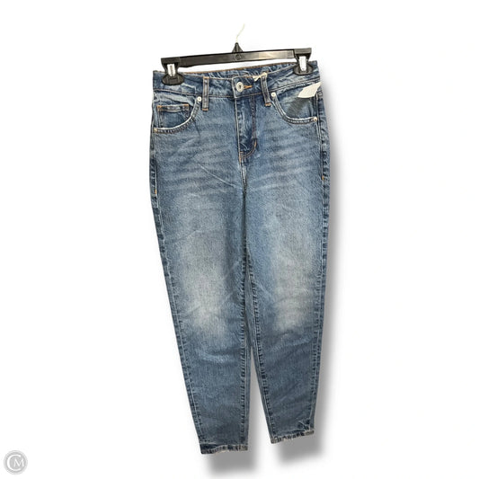 Jeans Straight By Jag In Blue Denim, Size: 0