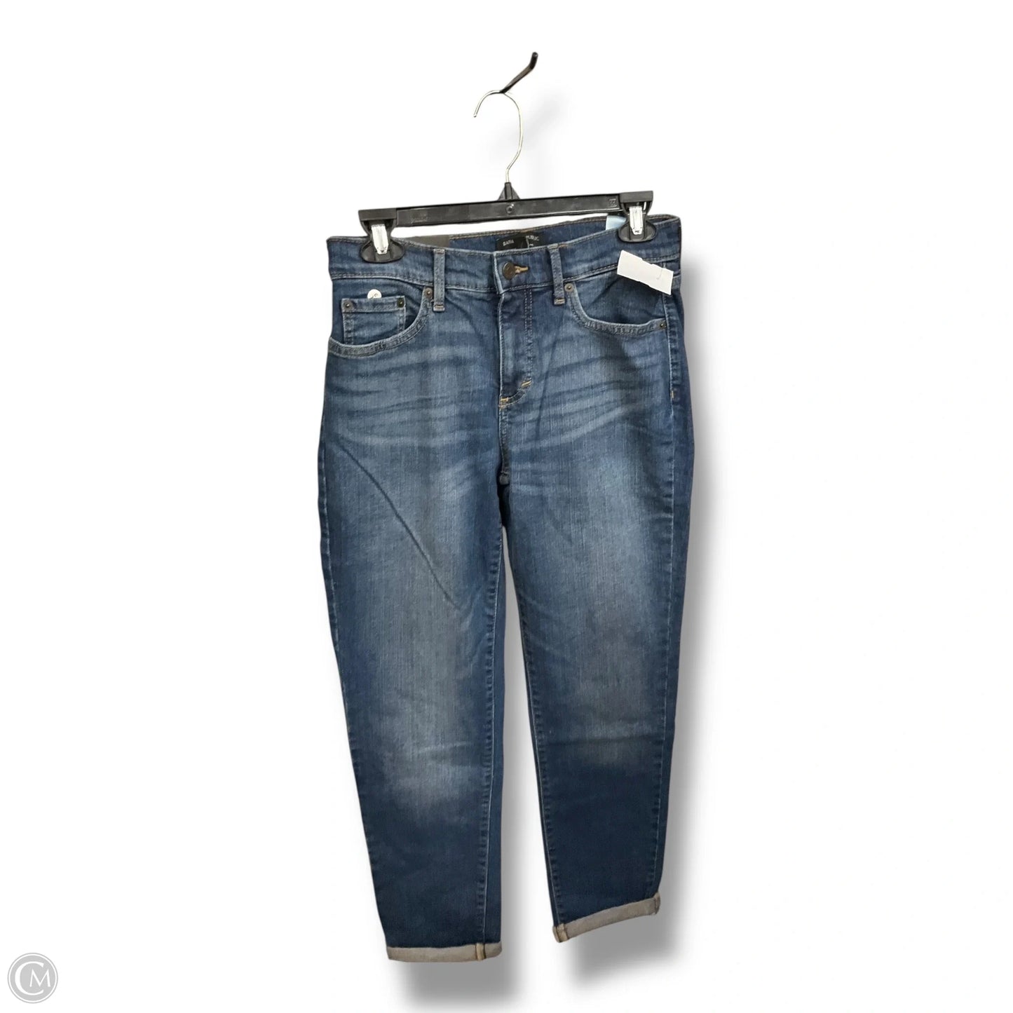 Jeans Boyfriend By Banana Republic In Blue Denim, Size: 2