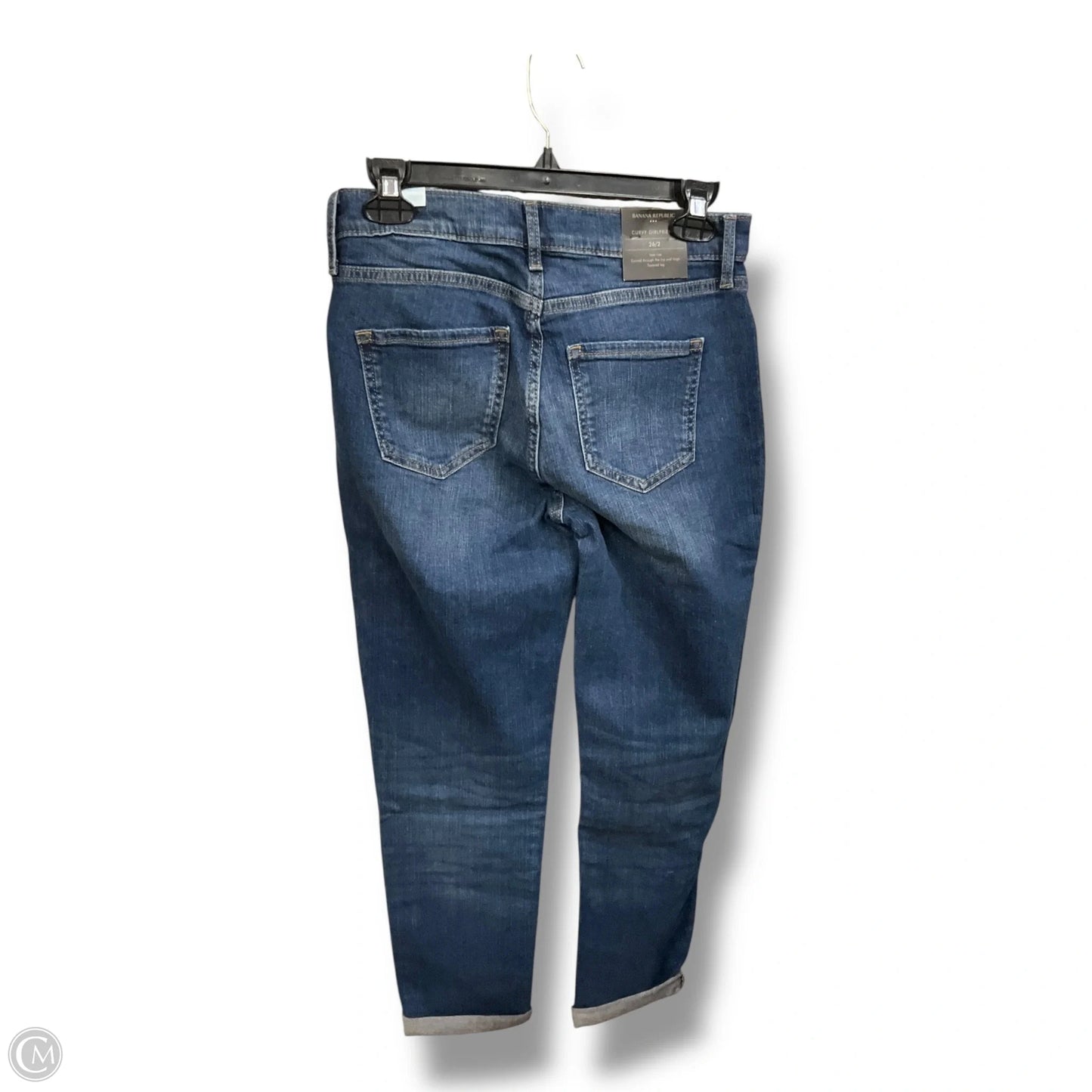 Jeans Boyfriend By Banana Republic In Blue Denim, Size: 2