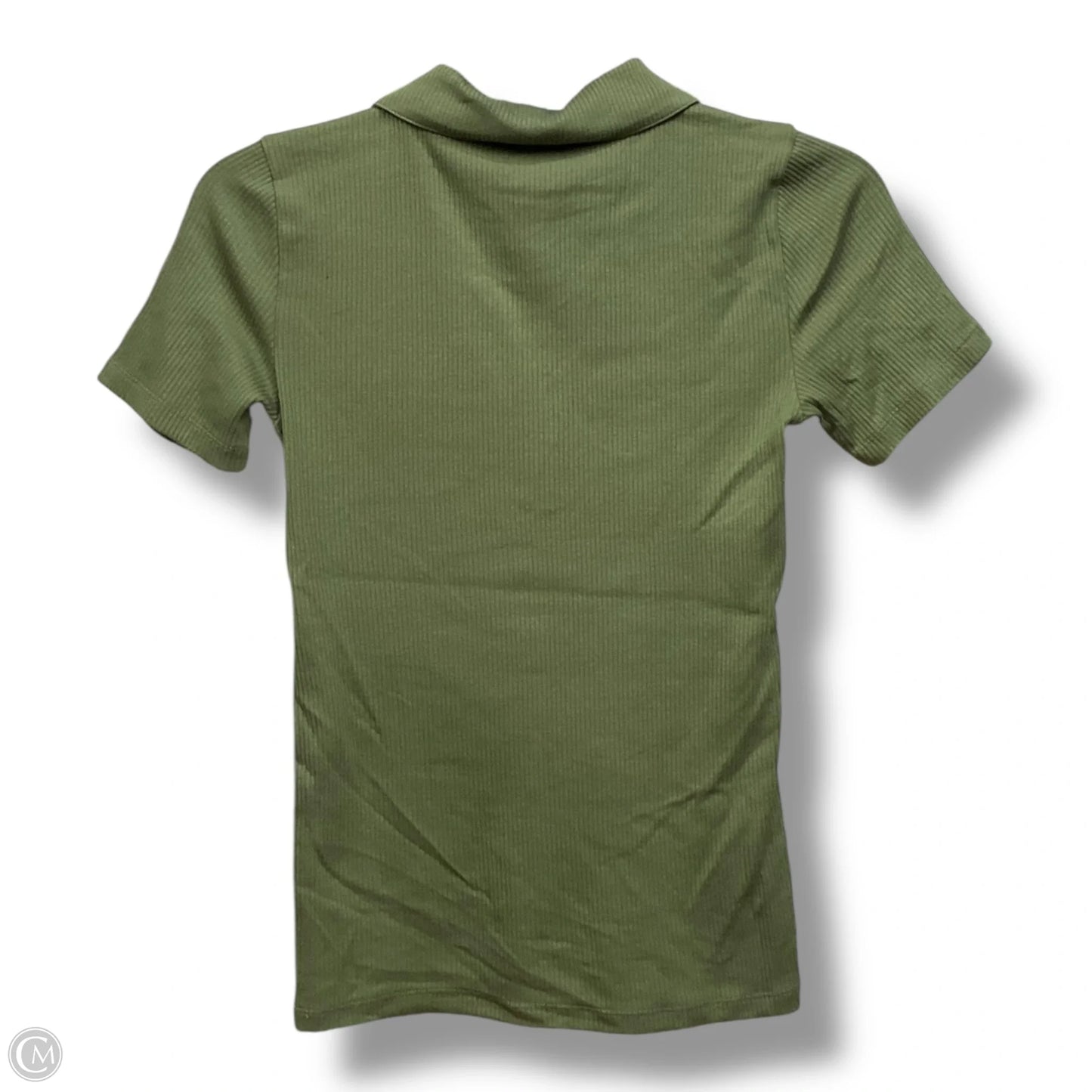 Top Short Sleeve By J. Crew In Green, Size: Xs