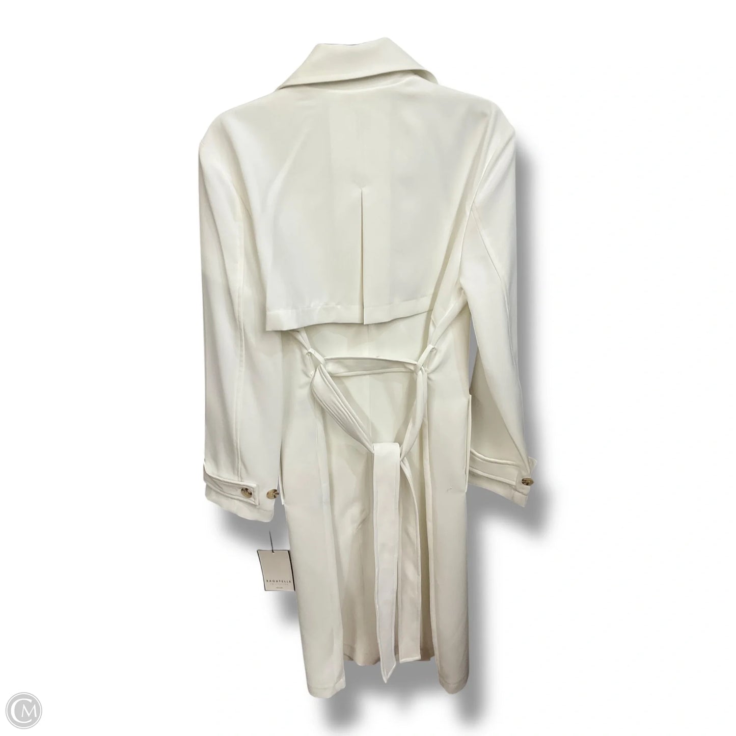 Coat Peacoat By Bagatelle In White, Size: L