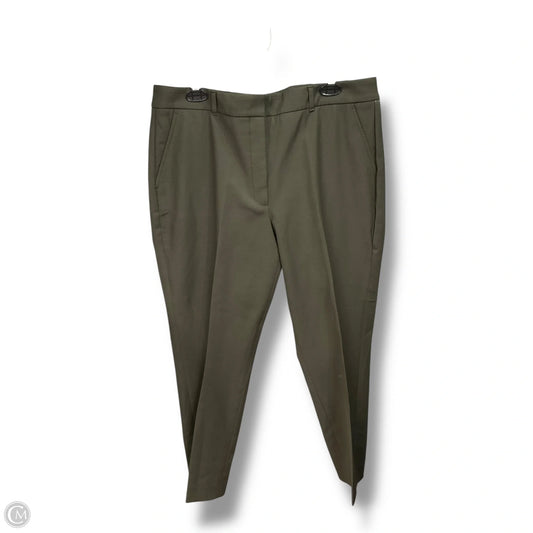 Pants Dress By White House Black Market In Green, Size: 16