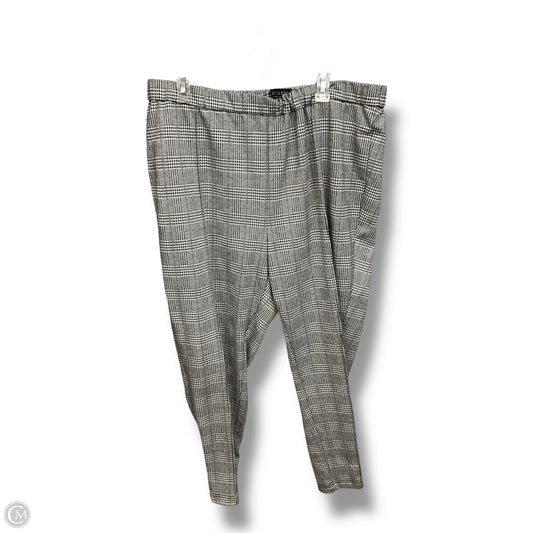 Pants Dress By Eloquii In Plaid Pattern, Size: 20