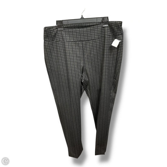 Pants Dress By Zac And Rachel In Plaid Pattern, Size: 1x