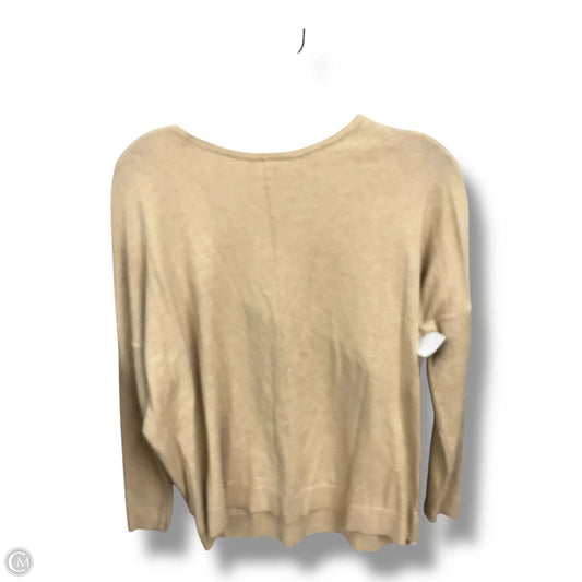 Top Long Sleeve Basic By Chicos In Tan, Size: M