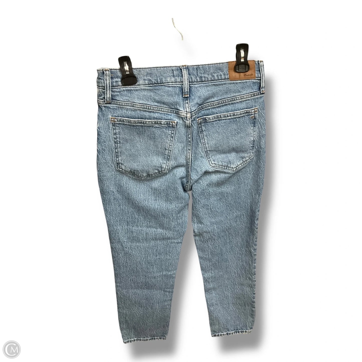 Jeans Straight By Madewell In Blue Denim, Size: 8p