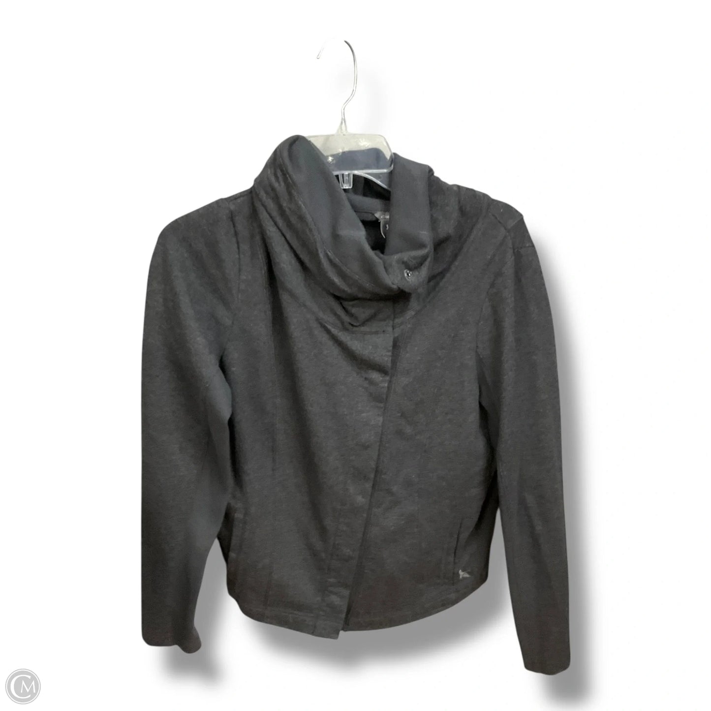 Athletic Jacket By Eddie Bauer In Gold, Size: S