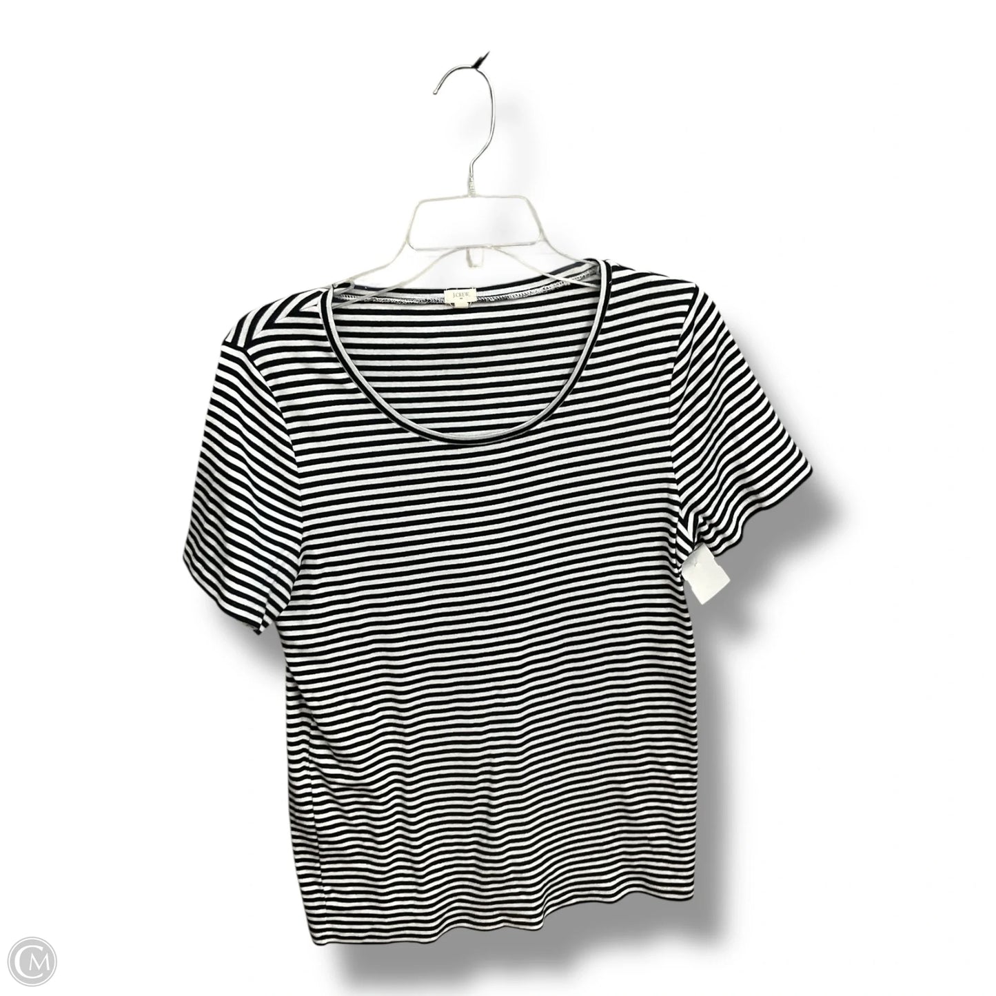 Top Short Sleeve By J. Crew In Striped Pattern, Size: Xl