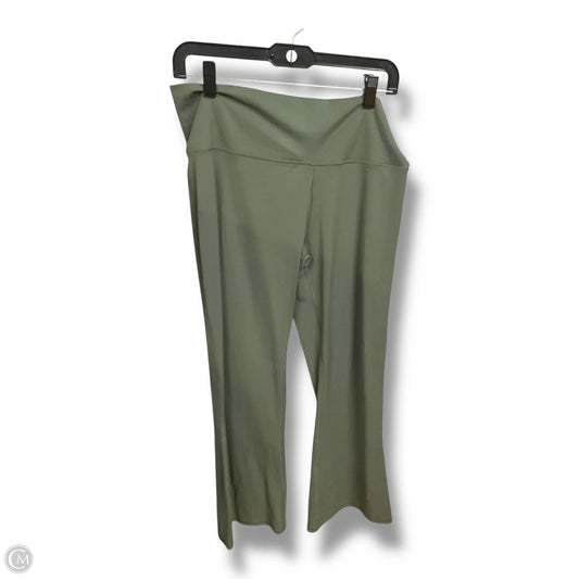Athletic Leggings By Avia In Green, Size: Xl