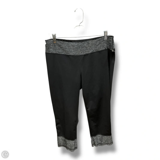 Athletic Leggings Capris By Ideology In Black, Size: Xl