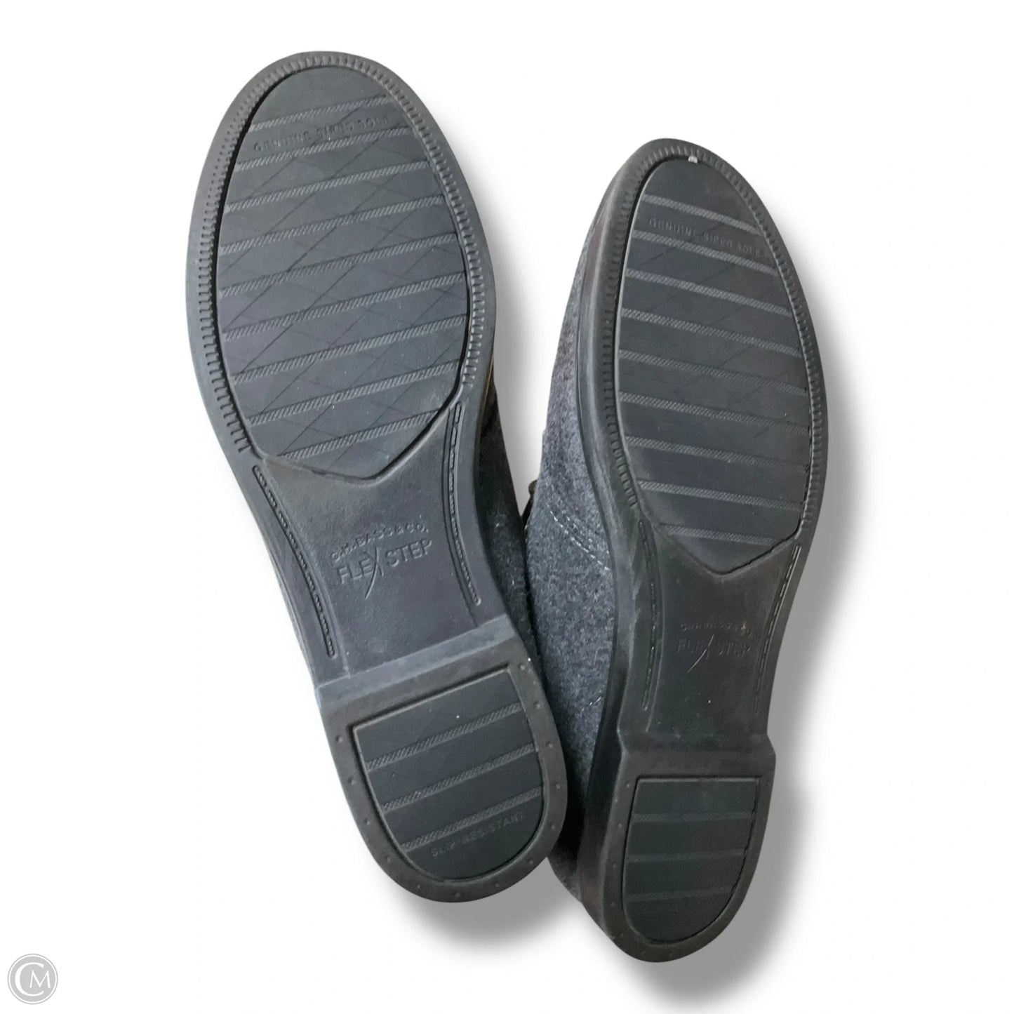 Boots Ankle Flats By Bass In Grey, Size: 10