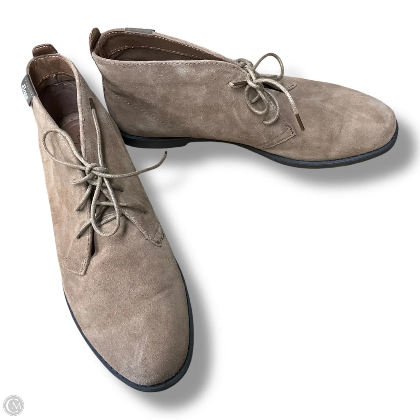 Boots Ankle Flats By Bass In Tan, Size: 10