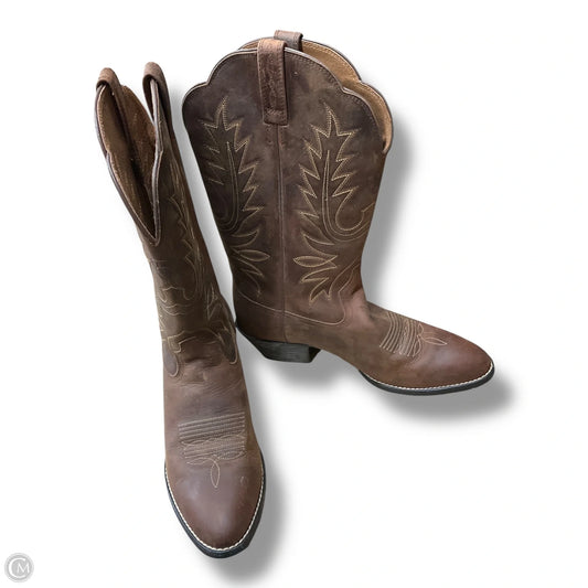 Boots Western By Ariat In Brown, Size: 8