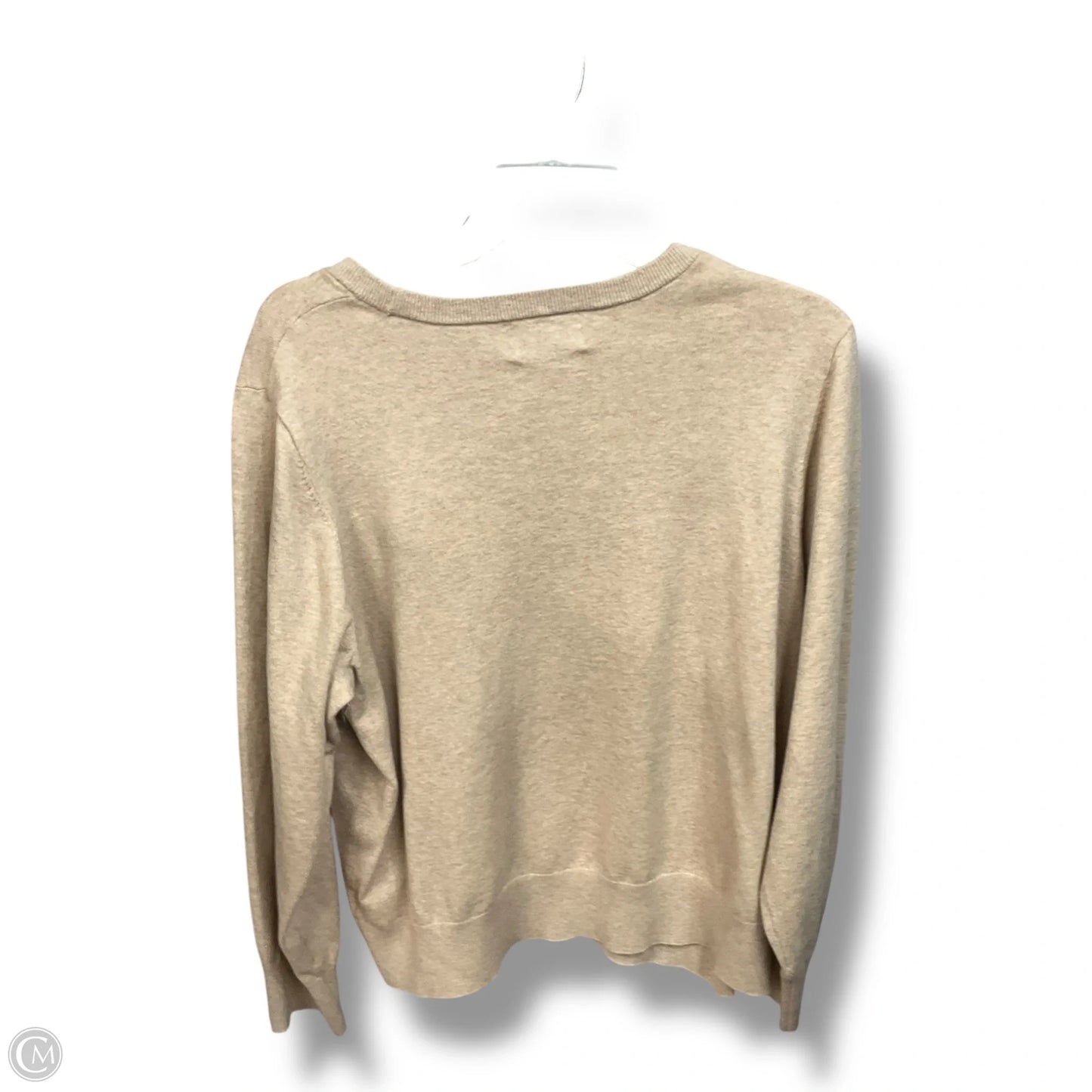 Top Long Sleeve By Old Navy In Tan, Size: Xxl