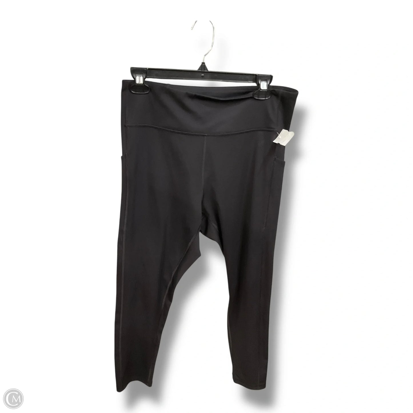 Athletic Leggings By Tek Gear In Black, Size: Xl