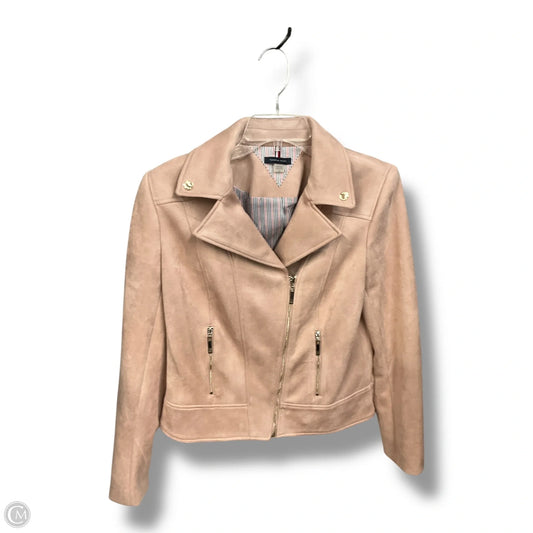 Jacket Moto By Tommy Hilfiger In Pink, Size: S