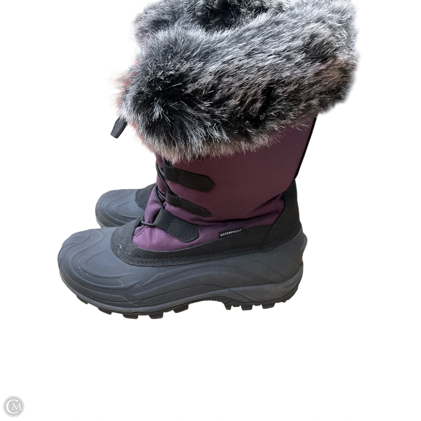Boots Snow By Clothes Mentor In Purple, Size: 6